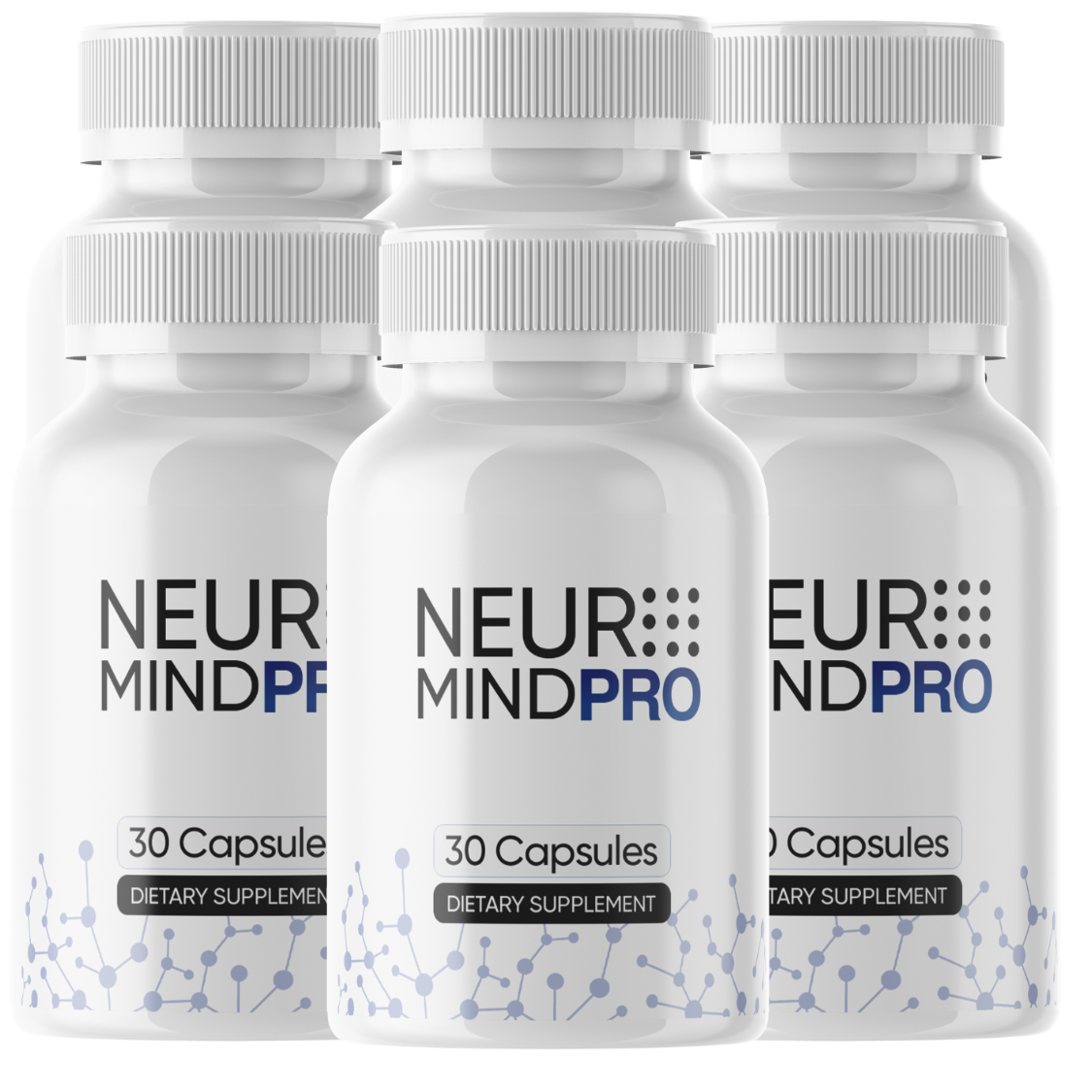 NeuroMind Pro 6 bottles package — 180-Day Commitment